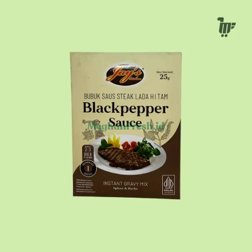 Jay's Black Pepper Sauce Steak 25gr
