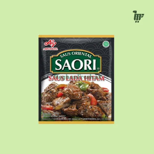Saori Saus Lada Hitam 25ml