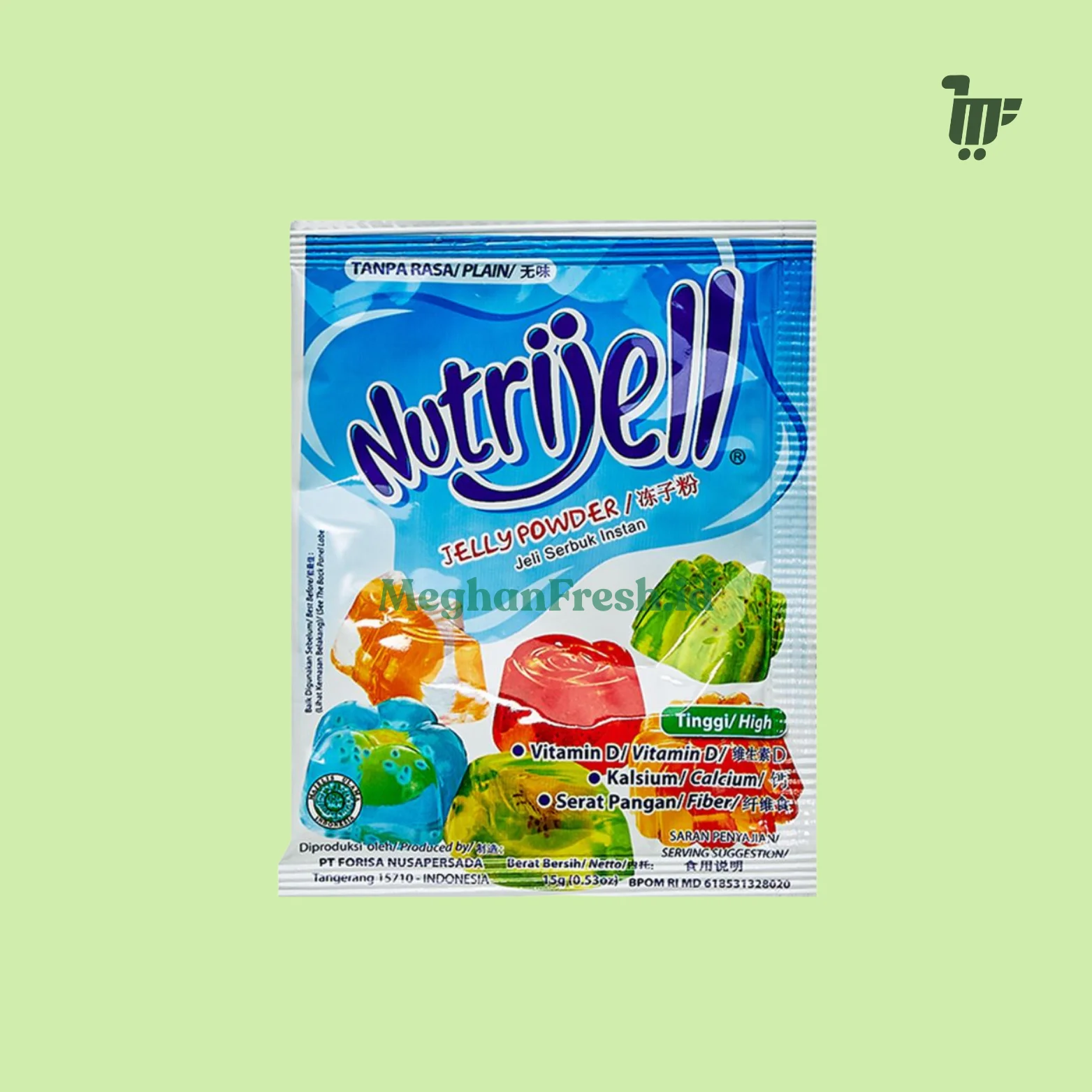 Nutrijell Powder Plain 15gr