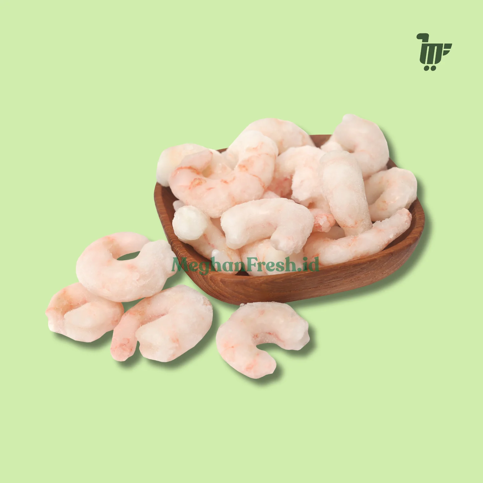 Udang Kupas Frozen Ukuran M 500gr